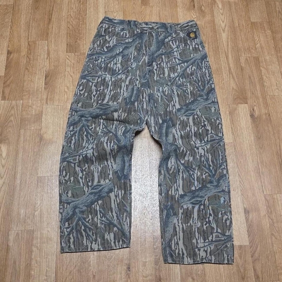 Vintage Carhartt Mossy Oak Tree Stand Camo Pants